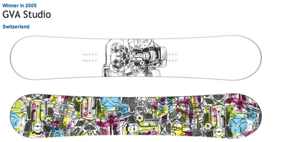 примеры дизайнов сноубордов