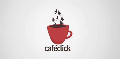кофе и стрелочки на лого