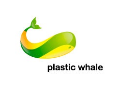 яркий стильный кит в лого