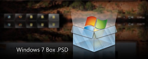 Коробка Windows 7 